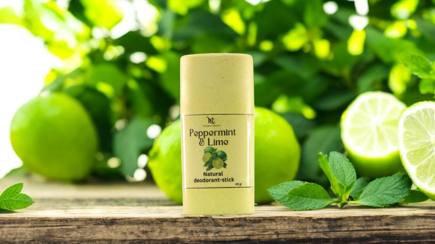 Natural deodorant-stick "Peppermint & Lime"